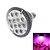 preiswerte LED Pflanzenzuchtlampe-1pc 12 W Wachsende Glühbirne 490-700 lm E26 / E27 12 LED-Perlen Hochleistungs - LED Rot Blau 85-265 V / 1 Stück / RoHs