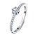 cheap Rings-925 Sterling Silver Women Jewelry High Quality Ring with Cubic Zirconia Setting Perfect Gift For Girls