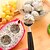 halpa Ruokailu ja ruokailuvälineet-jäätelö kaksinkertainen kauha lusikka meloni baller leikkuri hedelmä keittiö työkalut