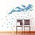 cheap Wall Stickers-Decorative Wall Stickers - Plane Wall Stickers Landscape / Romance / Fashion Living Room / Bedroom / Bathroom / Washable / Removable / Re-Positionable