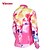 cheap Women&#039;s Cycling Clothing-TASDAN Women&#039;s Cycling Jersey Long Sleeve Winter Bike Jersey Top with 3 Rear Pockets Mountain Bike MTB Road Bike Cycling Breathable Ultraviolet Resistant Quick Dry Pink Rainbow Polyester Sports