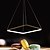 tanie Design kolisty-50 cm LED Lampy widzące Metal Akryl Inne Współczesny współczesny 110-120V / 220-240V