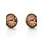cheap Earrings-Women&#039;s Stud Earrings Simple Style Earrings Jewelry Bronze For Wedding Party Daily Casual