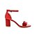 cheap Women&#039;s Sandals-Women&#039;s Chunky Heel Buckle Patent Leather Spring / Summer Golden / Silver / Red