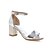 cheap Women&#039;s Sandals-Women&#039;s Chunky Heel Buckle Patent Leather Spring / Summer Golden / Silver / Red