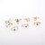 cheap Religious Jewelry-Women&#039;s Statement Ring Knuckle Ring Golden Silver Alloy Triangle Ladies Personalized Punk Wedding Party Jewelry Cross Animal Love
