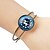 cheap Cuff Bracelets-Lureme® Time Gem The Zodiac Series Sagittarius Disc Cuff Bangle Bracelet for Women and Girl