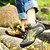 baratos Sapatos Desportivos para Homem-Homens Sapatos Confortáveis Couro / Lona Primavera / Outono Aventura Verde / Cadarço