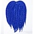 cheap Crochet Hair-blue Havana Twist Braids Hair Extensions 24inch Kanekalon 2 Strand 80-120g/pcs gram Hair Braids