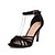 ieftine Sandale de Damă-Pentru femei / Fete Pantofi Imitație de Piele Primăvară / Vară Toc Stilat Cataramă / Decupat / Curea Împletită Mov / Rosu / Verde / Party &amp; Seară / Party &amp; Seară