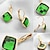 cheap Earrings-Women&#039;s Crystal Drop Earrings Lever Back Earrings Solitaire Emerald Cut Ladies Elizabeth Locke Cubic Zirconia Earrings Jewelry Green / Orange For