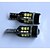 abordables Éclairages LED pour voiture-T15 Automatique Blanc 5W LED SMD 6000-6500 Feux clignotants Feu de marche arrière Puissance élevée