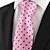 abordables Accessoires pour Homme-Cravate(Rose,Polyester)A Pois