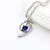 cheap Necklaces-Women&#039;s Pendant Necklace Long Necklace Simulated Simple Style Fashion Alloy Red Fuchsia Royal Blue Light Blue Necklace Jewelry For