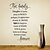 cheap Wall Stickers-Decorative Wall Stickers - Words &amp; Quotes Wall Stickers Still Life Living Room Bedroom Bathroom Kitchen Dining Room Study Room / Office