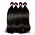 abordables Tissages cheveux naturels-Lot de 3 Tissage de cheveux Cheveux Brésiliens Droit Extensions de cheveux Naturel humains Tissages de cheveux humains / Droite