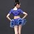 cheap Latin Dancewear-Latin Dance Outfits Performance Lace Draping Tassel Top Skirt