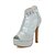cheap Women&#039;s Sandals-Women&#039;s Summer Stiletto Heel / Platform Wedding Dress Party &amp; Evening Rhinestone Leatherette White / Black / Blue
