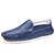 cheap Men&#039;s Slip-ons &amp; Loafers-Men&#039;s Shoes Outdoor / Casual Nappa Leather Loafers Black / Blue / White / Orange