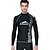 cheap Wetsuits &amp; Diving Suits-SBART Men&#039;s Diving Rash Guard UV Sun Protection / SPF50 / Thermal / Warm Chinlon Long Sleeve Beach Wear Sun Shirt / Top Swimming / Diving