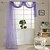 cheap Sheer Curtains-One Panel Curtain Country , Solid Living Room Polyester Material Sheer Curtains Shades Home Decoration For Window
