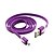 levne Kabely a nabíječky-Micro USB 2.0 / USB 2,0 Kabel 1m-1.99m / 3ft-6ft Plochý PVC Adaptér kabelu USB Pro Samsung / HTC