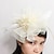 abordables Chapeaux et coiffes-tulle / plume / filet fascinators kentucky derby hat / couvre-chef avec floral 1pc mariage / occasion spéciale / tea party headpiece