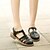 cheap Women&#039;s Sandals-Women&#039;s Shoes Low Heel Sling back/Closed Toe Clogs &amp; Mules Dress/Casual Black/Pink/White