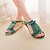 cheap Women&#039;s Sandals-Women&#039;s Shoes Heel Peep Toe Sandals Outdoor / Dress / Casual Black / Blue / Green / Red/-58