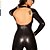 billige sexet lingeri-Women&#039;s Animal More Costumes Sexy Uniforms More Uniforms Sex Zentai Suits Cosplay Costume Catsuit Solid Colored Leotard / Onesie / Leather