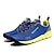 cheap Men&#039;s Athletic Shoes-Men&#039;s Lace-up Leather / Tulle Comfort Running Shoes Spring / Summer / Fall Blue / Black / Winter
