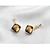 cheap Earrings-Women&#039;s Crystal Drop Earrings Lever Back Earrings Solitaire Emerald Cut Ladies Elizabeth Locke Cubic Zirconia Earrings Jewelry Green / Orange For