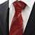 זול אביזרים לגברים-עניבה-פסים(אדום,פוליאסטר)