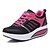 cheap Women&#039;s Athletic Shoes-Women&#039;s Spring Summer Fall Winter Comfort Leather Tulle Lace-up Grey Black White Blue Fuchsia Fitness &amp; Cross Training