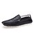 cheap Men&#039;s Slip-ons &amp; Loafers-Men&#039;s Shoes Outdoor / Casual Nappa Leather Loafers Black / Blue / White / Orange