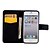 Χαμηλού Κόστους ΘΗΚΕΣ ΤΗΛΕΦΩΝΟΥ &amp; Προστατευτικά οθόνης-tok Για iPhone 5 / Apple iPhone 8 / iPhone 8 Plus / Θήκη iPhone 5 Πορτοφόλι / Θήκη καρτών / με βάση στήριξης Πλήρης Θήκη Φτερά Σκληρή PU δέρμα για iPhone 8 Plus / iPhone 8 / iPhone SE / 5s
