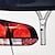 billiga Bildekaler-9 * 9 cm reflekterande blixtlås personlighet bil klistermärken (1st)