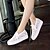 olcso Női topánkák és bebújós cipők-Women&#039;s Shoes  Platform Platform / Creepers Loafers Outdoor / Work &amp; Duty / Casual Black / Pink / White