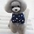 cheap Dog Clothes-Dog Shirt / T-Shirt Puppy Clothes Stars Casual / Daily Winter Dog Clothes Puppy Clothes Dog Outfits Wine Blue Costume for Girl and Boy Dog Cotton S M L XL XXL