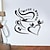 preiswerte Wand-Sticker-Tiere Menschen Stillleben Romantik Mode Formen Retro Feiertage Cartoon Design Freizeit Fantasie Wand-Sticker Ferien-Wand-Aufkleber