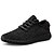 cheap Women&#039;s Sneakers-Women&#039;s Outdoor Athletic Casual Summer Winter Lace-up Flat Heel Comfort Ankle Strap Tulle Black / White Black Gray