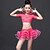 cheap Latin Dancewear-Latin Dance Outfits Performance Lace Draping Tassel Top Skirt