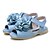 זול נעלי בנות-בנות נעליים דמוי עור קיץ רצועת T / נוחות / נעליים זוהרות סנדלים פרח / סקוטש ל ורוד / בז&#039; / כחול בהיר / חתונה / חתונה / TR