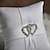 cheap Ring Pillows-Ring Pillow Satin Garden Theme / Vegas Theme / Asian Theme / Classic Theme / Fairytale ThemeWithRibbons / Rhinestones