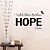 cheap Wall Stickers-Words &amp; Quotes Wall Stickers Plane Wall Stickers,vinyl 57*37.5cm