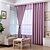 cheap Curtains &amp; Drapes-Two Panels Little Floral Blackout Printing Curtain