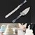cheap Cake Molds-2Pcs Stainless Steel Cake Cut Shovel Crystal Handle Cheese Cake Cutter Tools Wedding Party Cake Knife