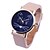 cheap Fashion Watches-Women&#039;s Wrist Watch Quartz Hot Sale PU Band Analog Charm Fashion Black / White / Red - Stripe Light Pink Leopard / Stainless Steel