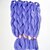 ieftine Păr croșetat-1 strand cutie violet împletituri jumbo jumbo de păr 24inch kanekalon 80-100g / buc gram păr împletituri