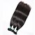 baratos Extensões de Cabelo Natural-3 pacotes Tecer Cabelo Cabelo Brasileiro Liso Extensões de cabelo humano Cabelo Virgem 300 g Cabelo Humano Ondulado Preta Macio Preto Conjunto de Cabeça Cheia / 10A / Reto